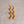 Marigold Curlies, Pair