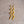 Vibrant Gold Curlies, Pair