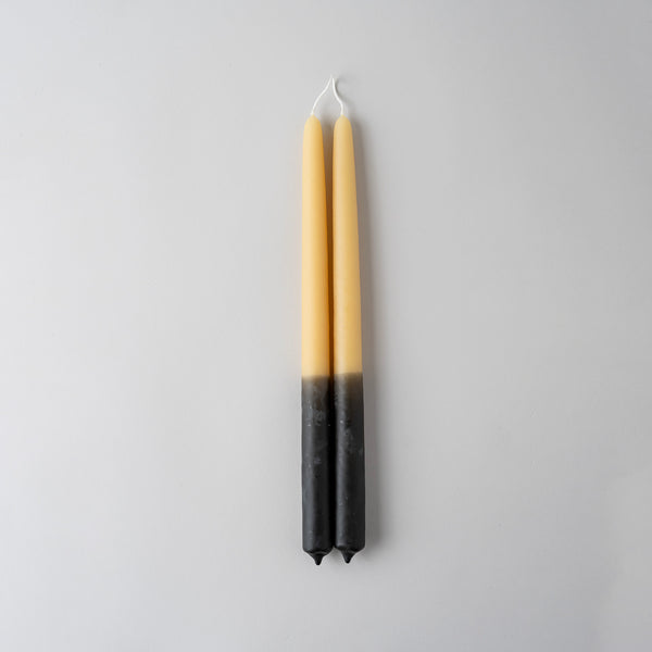 Half-dipped Charcoal Taper, Tall