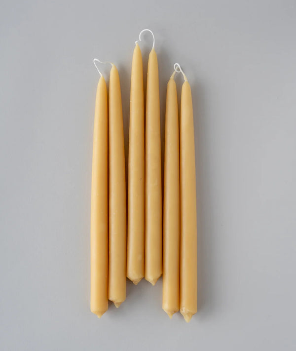 Hand-dipped Taper Pairs, Natural